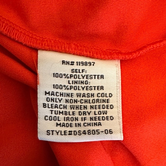 Collective Concepts Scarlet and Azure High Low Dress - Picture 10 of 10